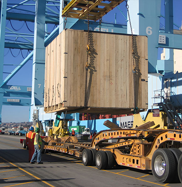 Project cargo logistics